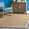 Natural sea grass straw floor area rug